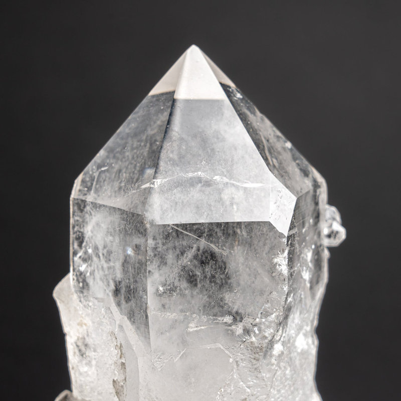 Genuine Polished Clear Quartz Point From Brazil (3.3 Lbs)