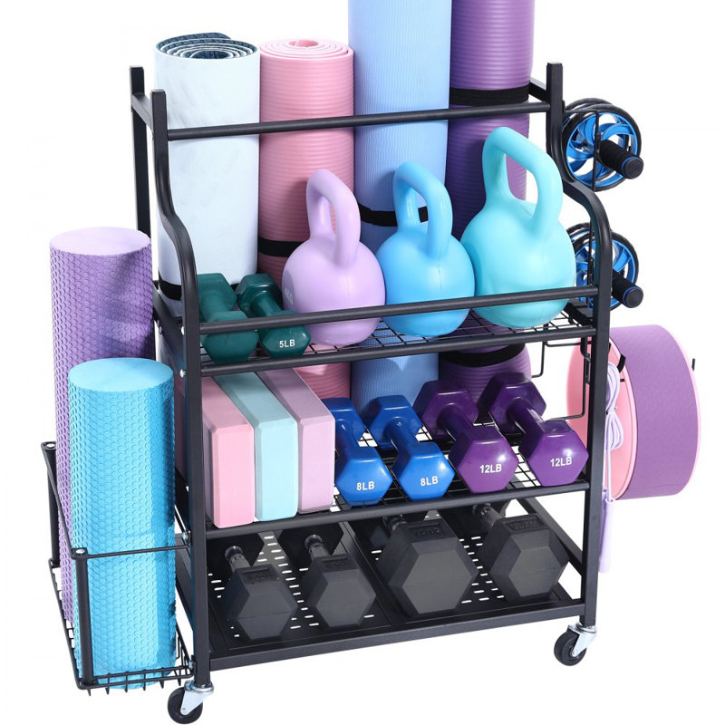 Steel Freestanding Multi-Use Sports Rack
