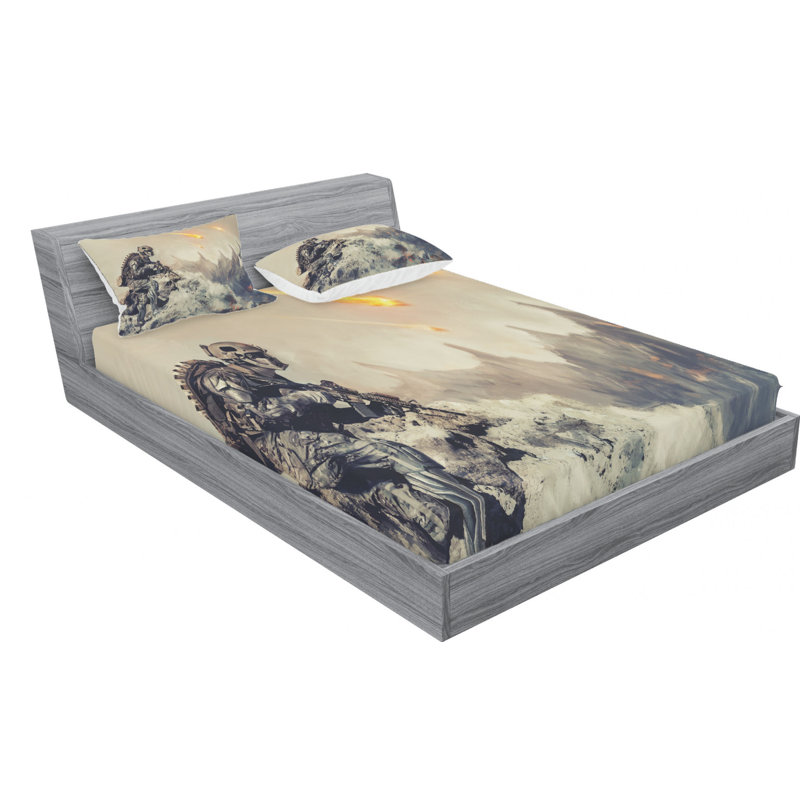 Microfiber Sheet Set, Full Sheet Set with Fitted Sheet