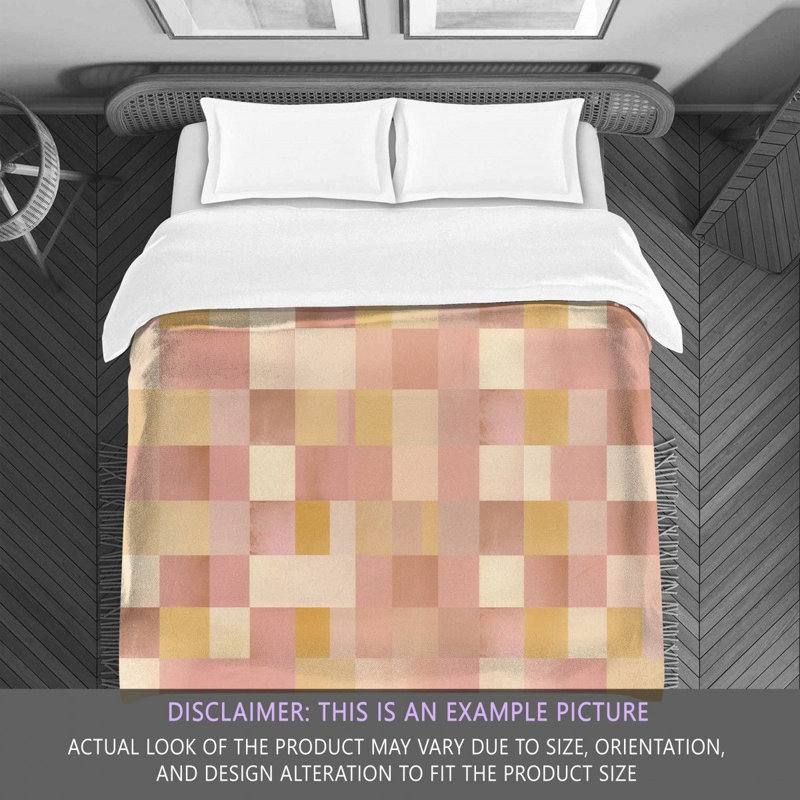 Checkered Comforter, King Comforter