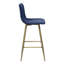Frye Upholstered Counter Stool with Metal Frame-554999081