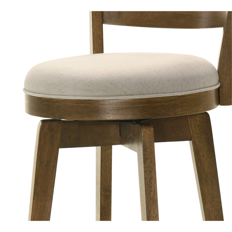 Comfortable Swivel Chair With Stylish Back And Relaxing Foot Rest For Home Use