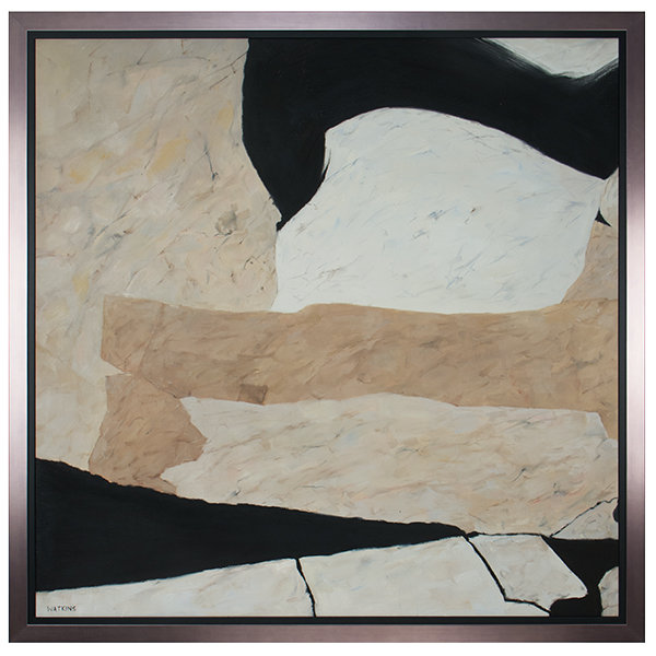Tan And Black Print by Watkins
