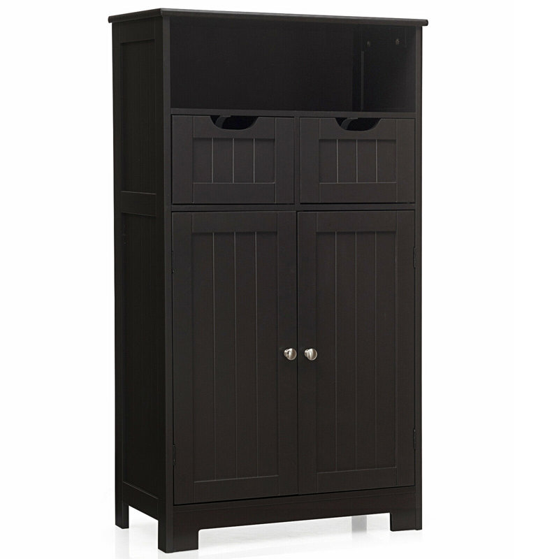 Rumaysaa Bathroom Cabinet, Espresso
