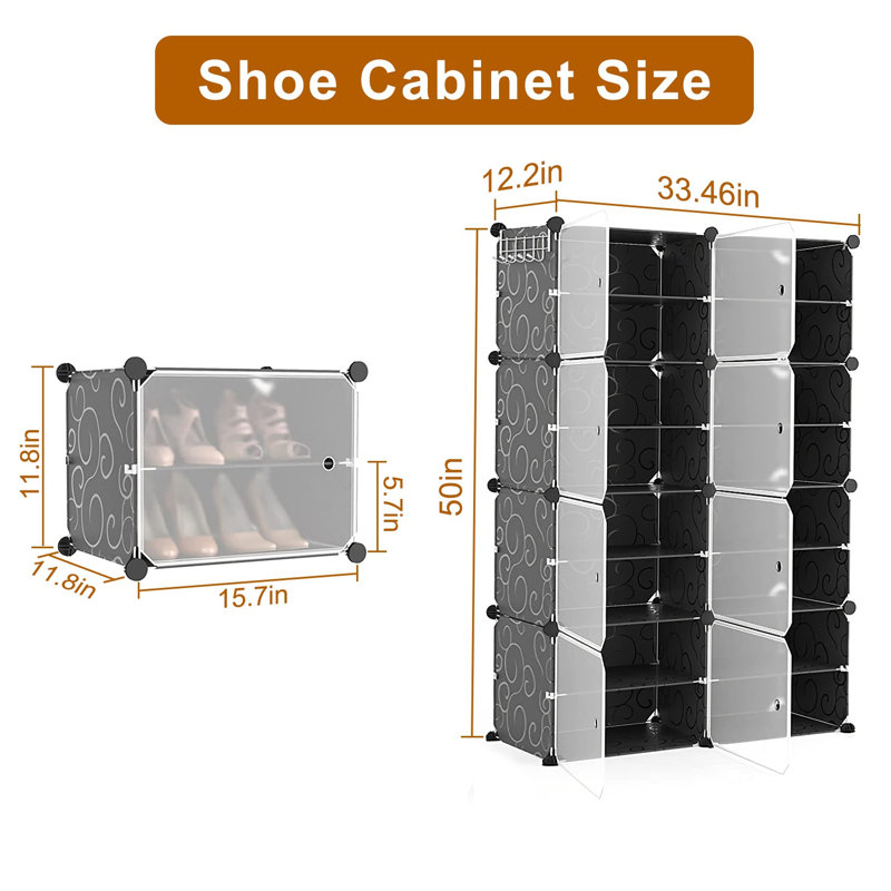 32 Pair Shoe Rack