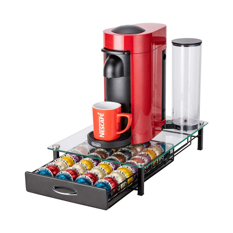 Coffee Capsule Box Drawer Holder Coffee Pod Storage Rack Machine Stand  Nespresso Coffee Capsule Frame Dolce Gusto Organization