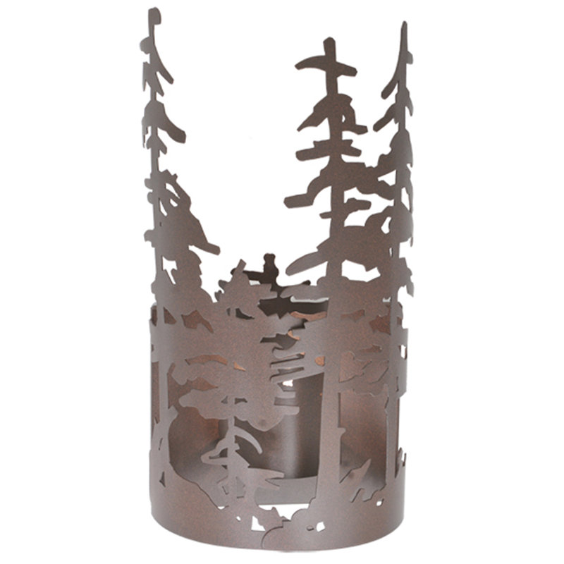 Rustic Lodge 1 - Light Flush Mounted Sconce