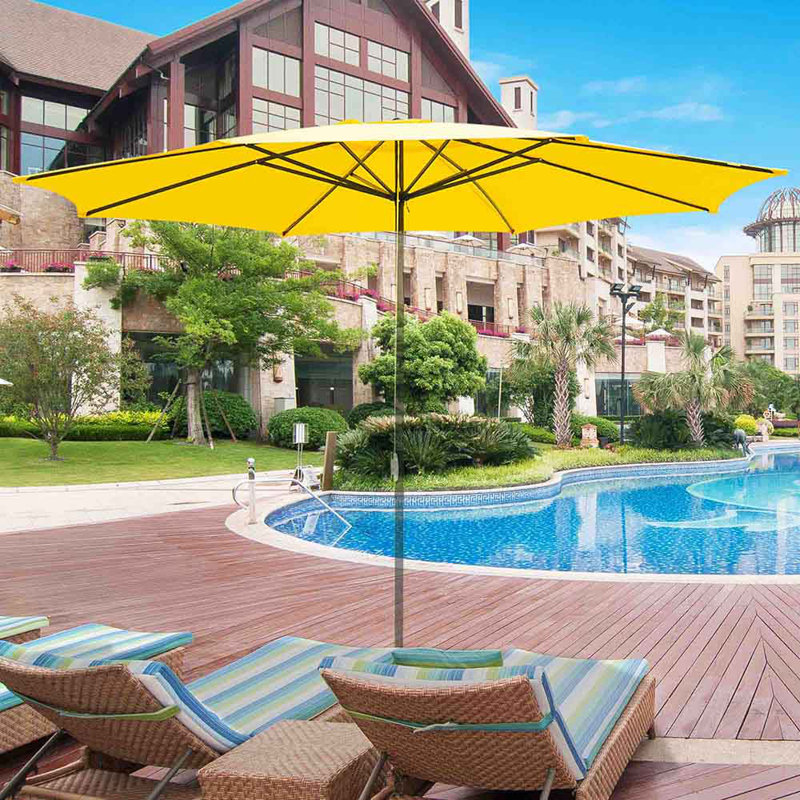 Drumboe Replacement Canopy for 13' W Umbrellas, Yellow