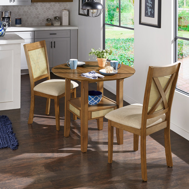 Pulukan 2 - Person Four Leg Dining Set, Antique Black