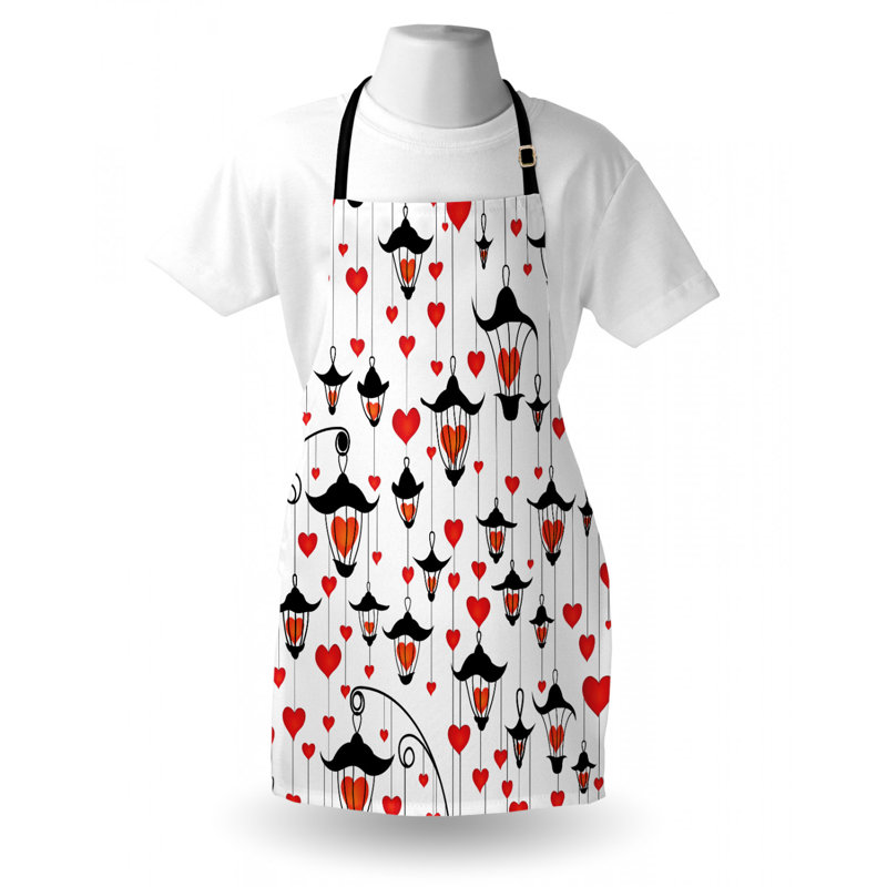 Valentine's Day Bib Apron