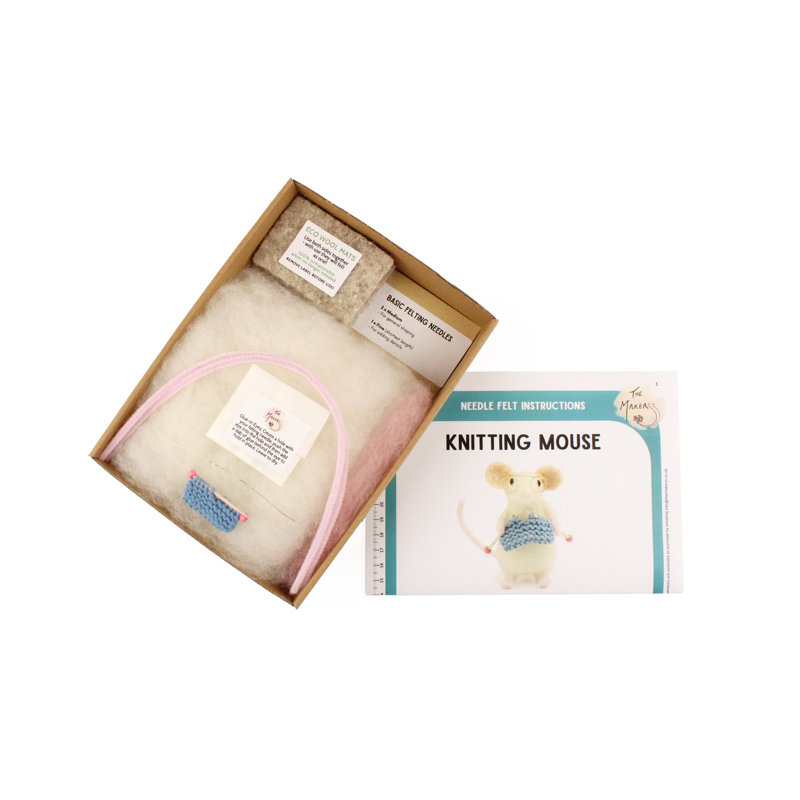 Trousse de feutrage - Trousse de feutre pour aiguilles à tricoter