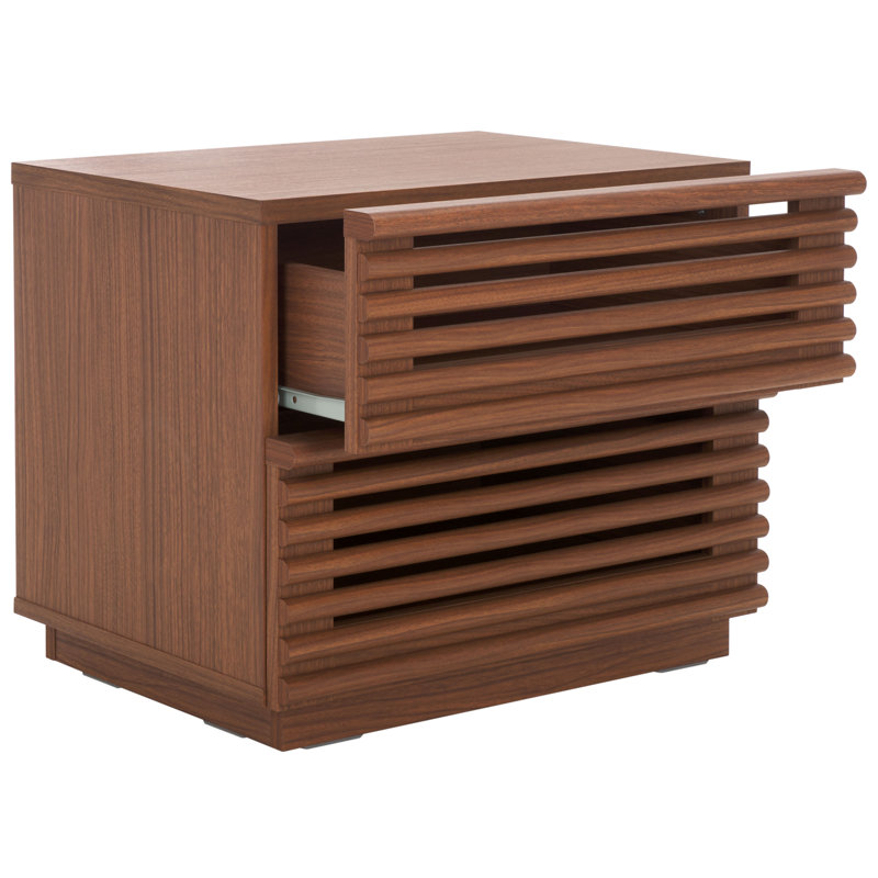 Coriddi 21'' W Nightstand, Dark Walnut