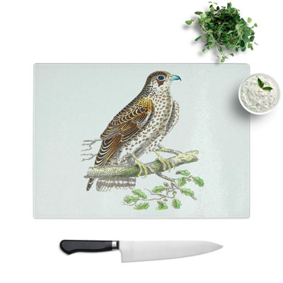 Tempered Glass Falcon Chopping Board