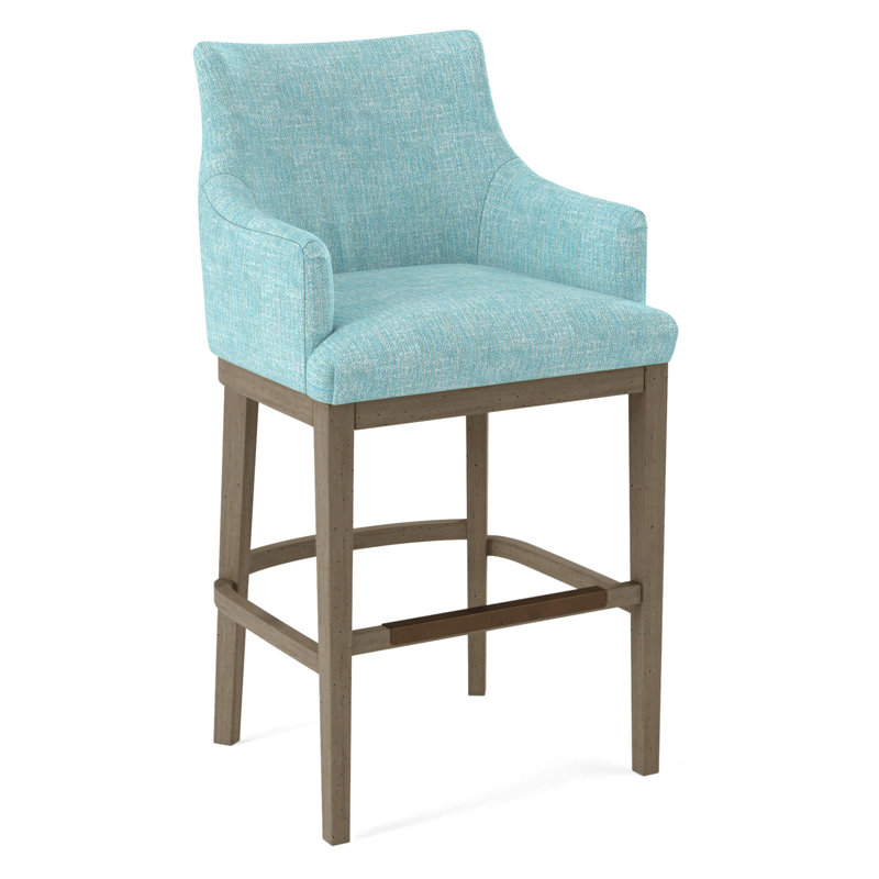 Upholstered Stool, 61412-32, White