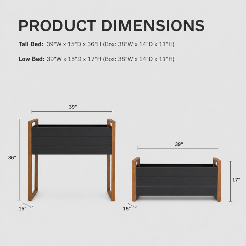 Metal Planter Box