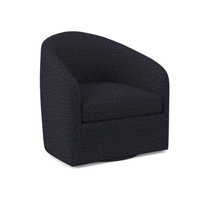 Pinnacle Upholstered Swivel Barrel Chair