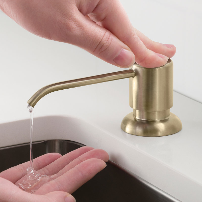 Robinet de cuisine Britt, Bronze champagne antique, Without Filter Faucet