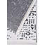 Tapis blanc en polyester antidérapant Luxia facile à nettoyer-52584778