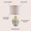 Lampe de table 24 po Gilfillan