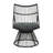 High-back Patio Lounge Chairs, Pe Rattan Iron Boho Patio Home