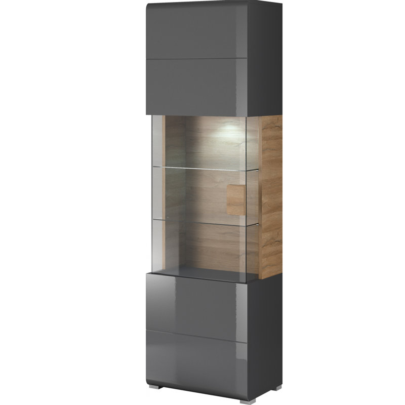 Harpersfield Display Cabinet, Anthracite