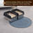 Air Bubble Paw Scrub - Cat Litter Mat - Grey