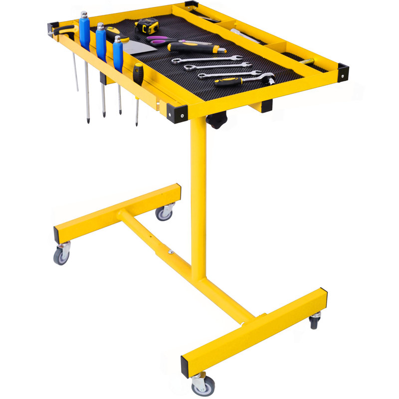 Adjustable Work Table With Drawer