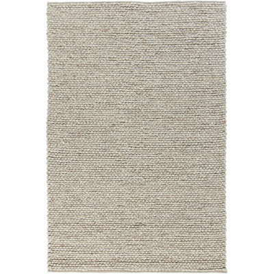 Octavia Wool Area Rug in Beige