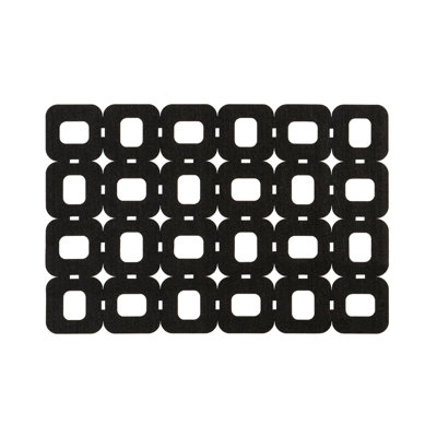 Tollette Felt Block Design Cork Placemat