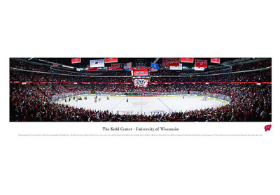 NCAA Wisconsin Badgers Hockey Photographic Print