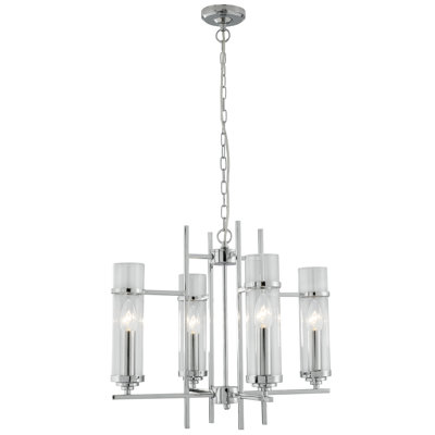 Benita 4 - Light Shaded Chandelier