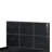 Commodius Full Bed With Rundle Espresso Faux Leather,Black-29674191-29674192