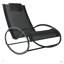 Chaise longue à bascule Outsunny