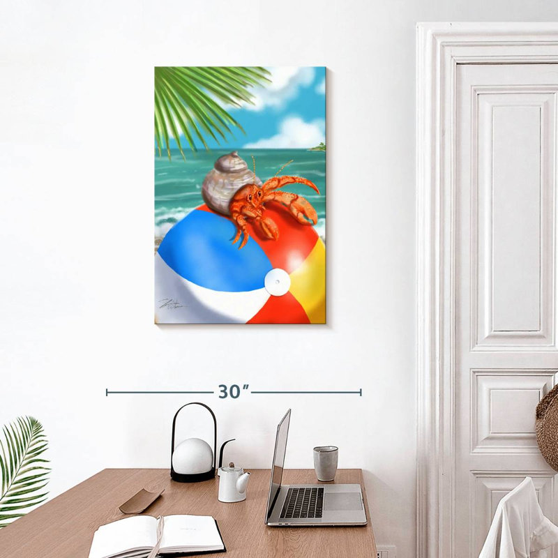 Bernard-l'hermite Brampt Beach Friends, H 30 po x l 20 po