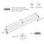 Armoire murale rechargeable sans fil LEPOTET 7,5 po