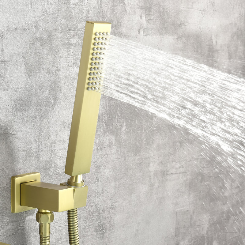 1 Handle Wall Waterfall Faucet with Diverter