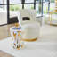 Stella Swivel Chair-Milk Leather