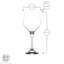 0.440ml Red Wine Glass