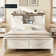 Oceant Sherell Farmhouse Bed Frame Storage Bookcase Headboard