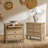 Victoria Traditional 28.37''W 3-Drawer End Table with Charging Station and Pull-out Shelf-1228105120