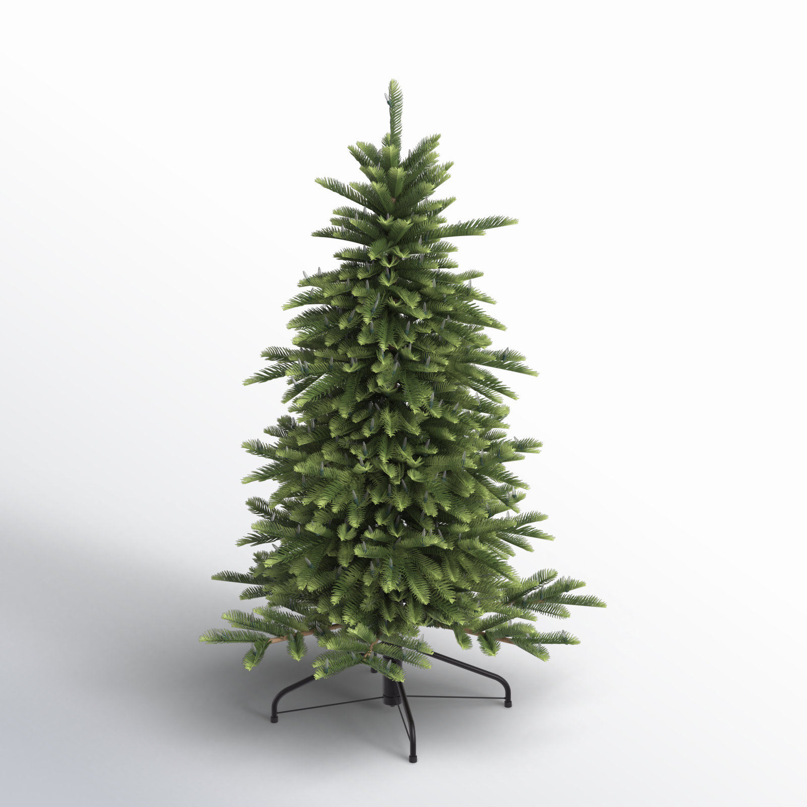 Lighted Artificial Christmas Tree, 4.5' H