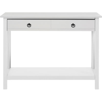 Chaney Metal Base Console Table