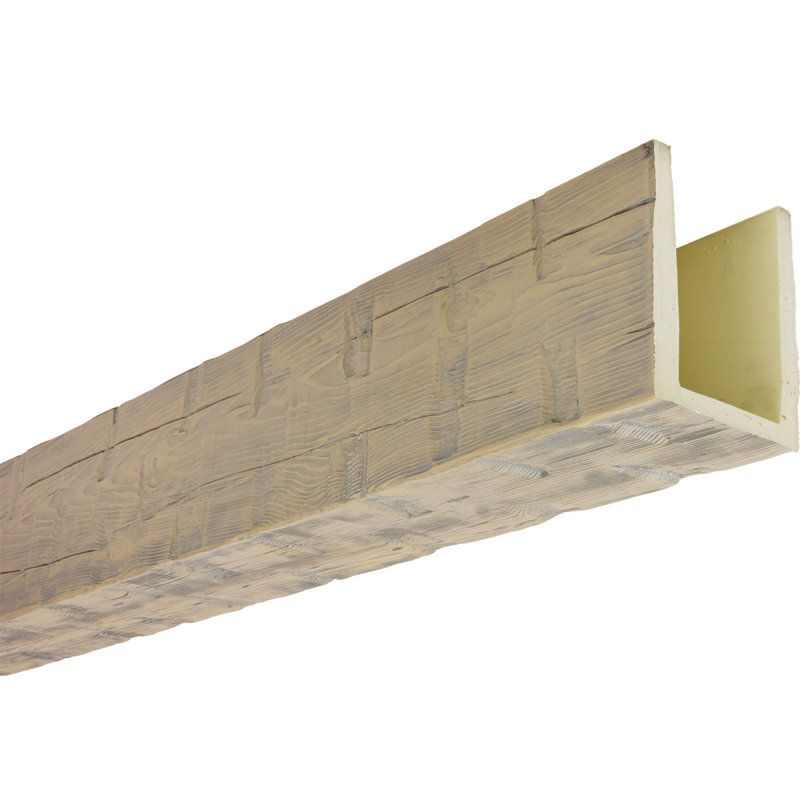 Poutre à 3 côtés Heritage Timber, H 7,5 po x l 7,5 po x P 192 po, Grès
