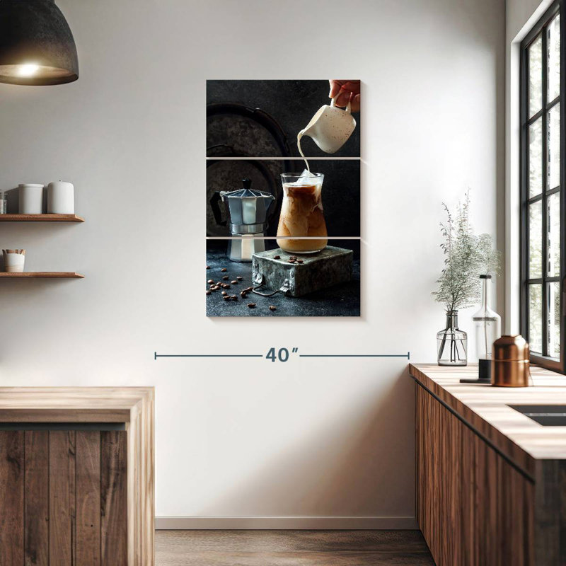 Yarlin Iced Coffee, 38" H x 24" W