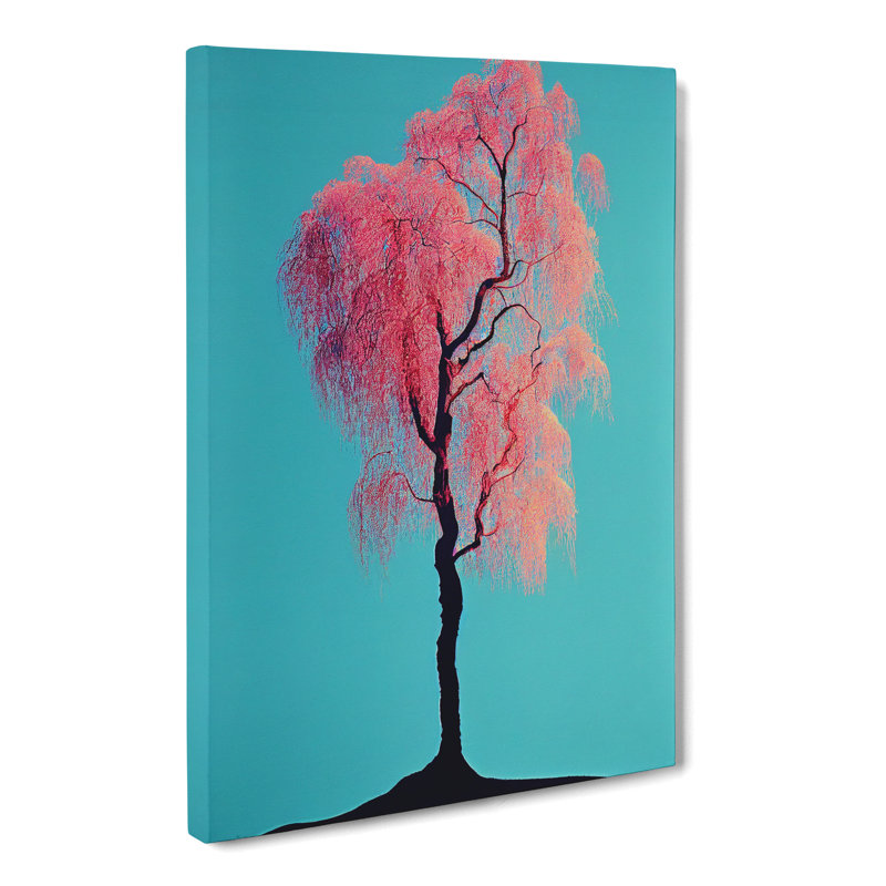 Tree Pretty in Pink - Wrapped Canvas, 60cm H x 40cm W x 3cm D