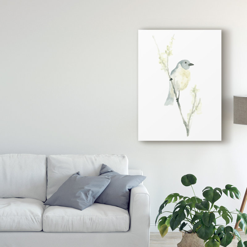 «Avian Impressions III» par June Erica Vess, reproduction sur toile, H 24 po x l 18 po x P 2 po