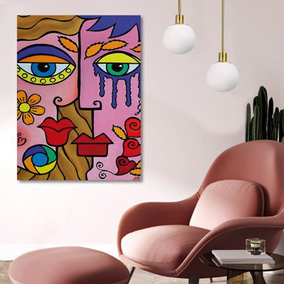 Peinture décorative sur toile