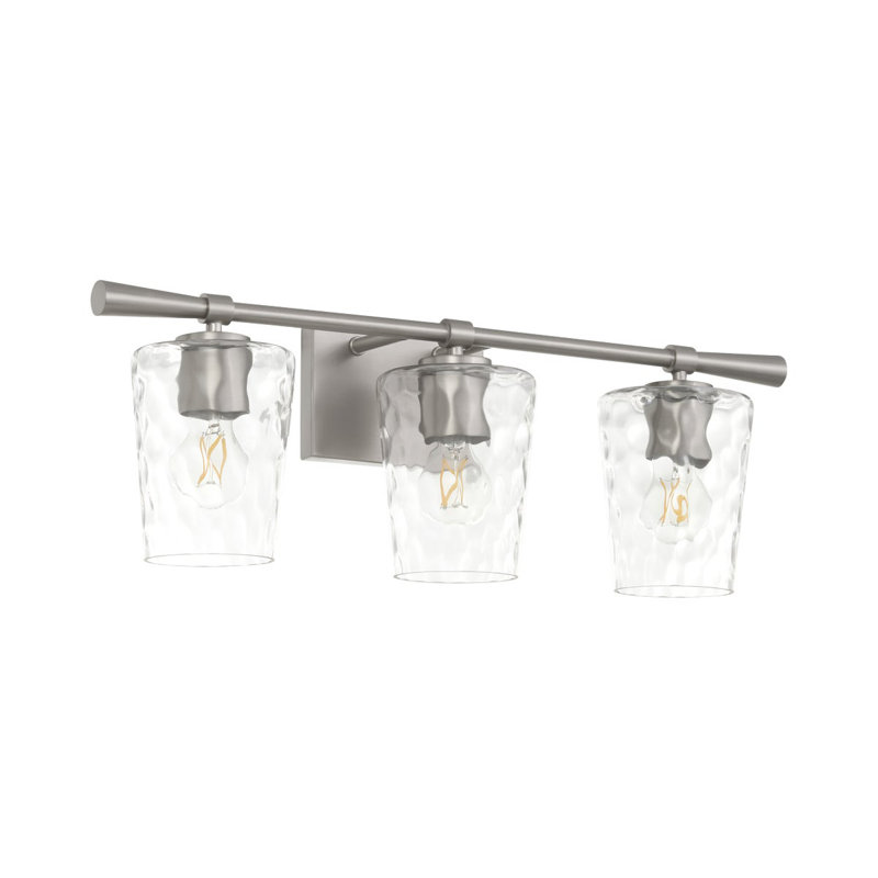 Bodan 3 - Light Vanity Light, Satin Nickel