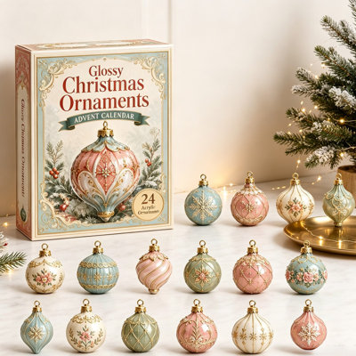 Décorations de Noël à suspendre, calendrier de l'Avent, boîte surprise, compte à rebours de 24 jours, cadeau créatif pour les fêtes, motifs 2D, petite décoration à suspendre