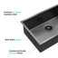 Premium Undermount Stainless Steel Kitchen Sink For Durability And Cleanliness
